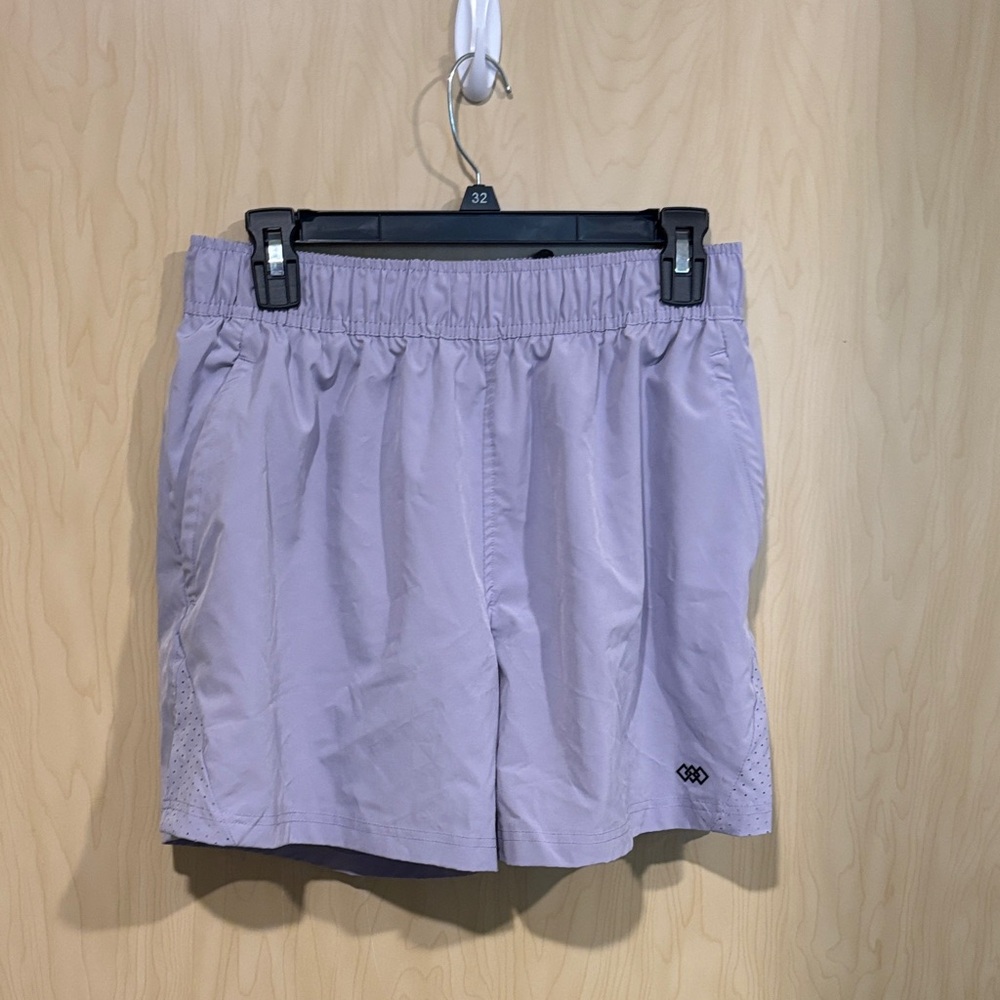 Men's Athletic Shorts in Light Purple